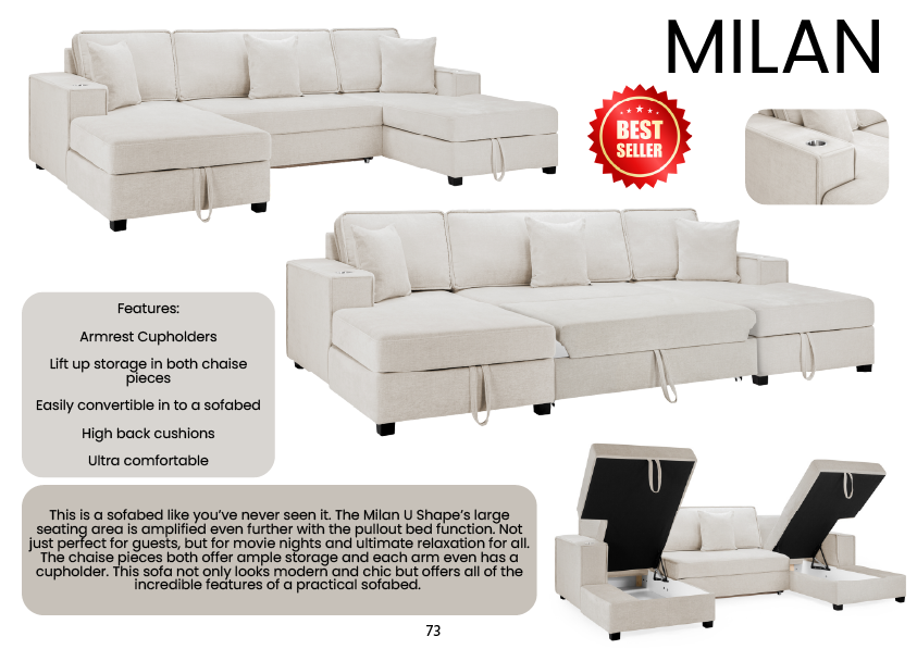 Milan Sofa Bed